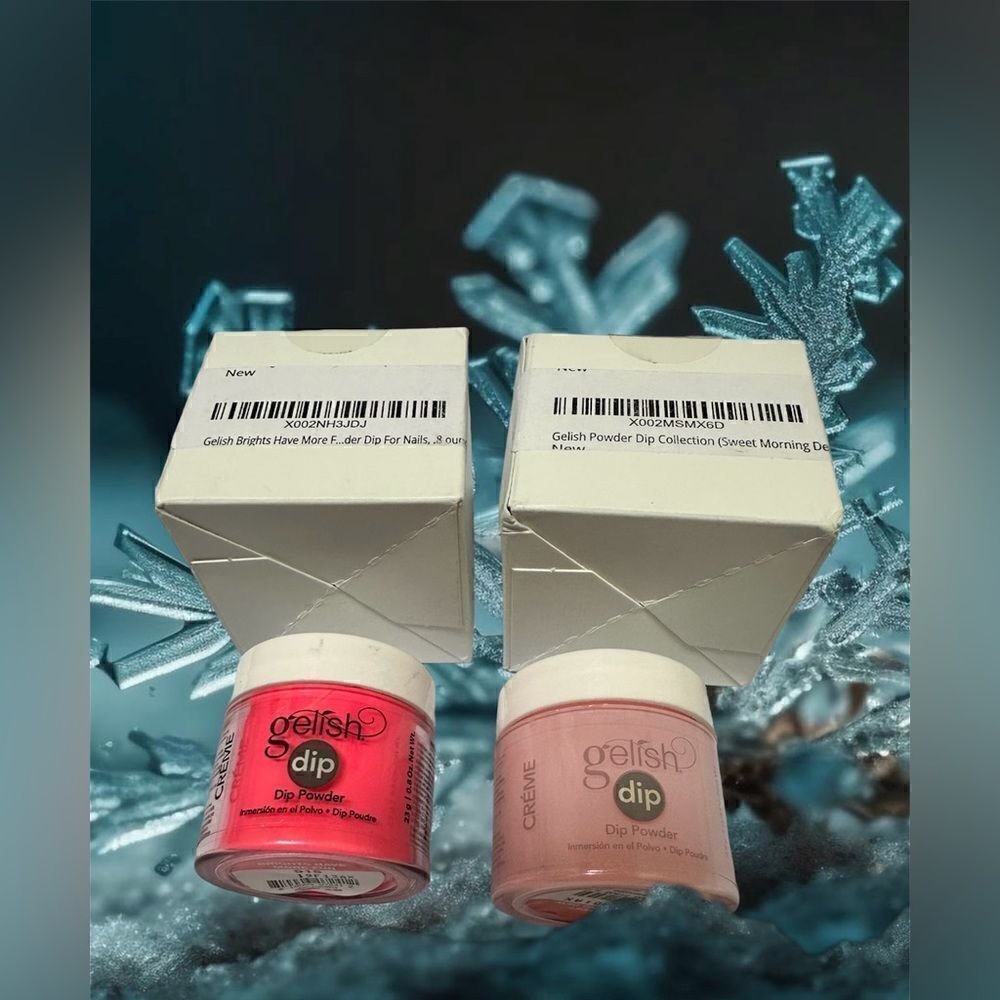 Gelish Nail Dip Powder, 0.8 oz each 

2 bottles